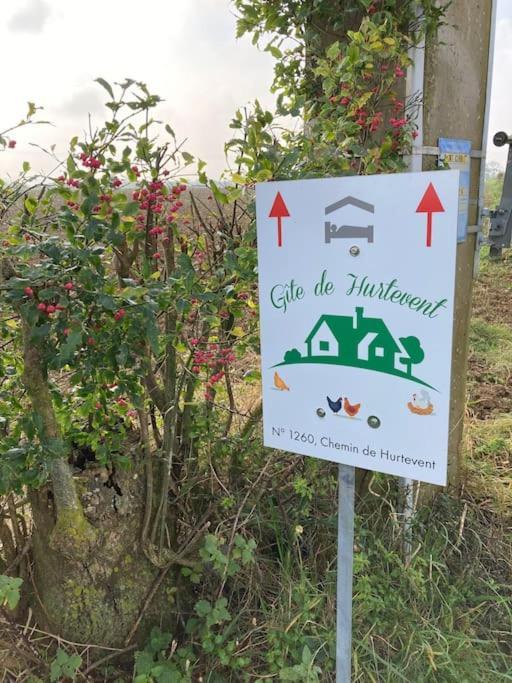 Gite De Hurtevent Questrecques Esterno foto